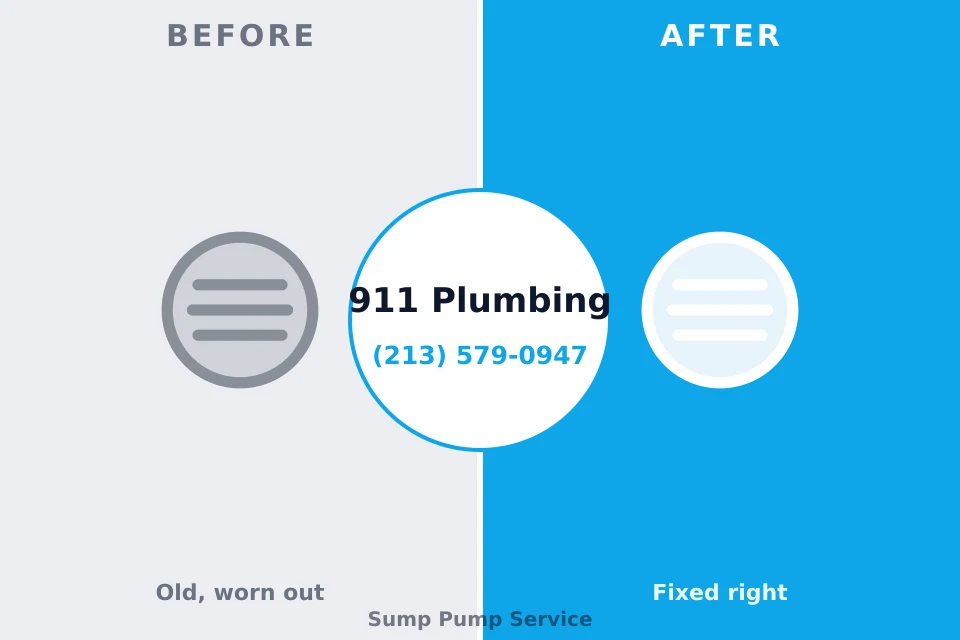 Before and after: plumbing repair Rossmoyne, OH